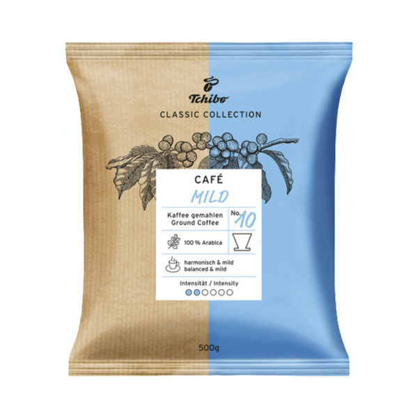 Tchibo Classic Café Mild, gemahlen, 500 Gramm